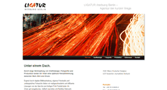 Desktop Screenshot of ligatur.de